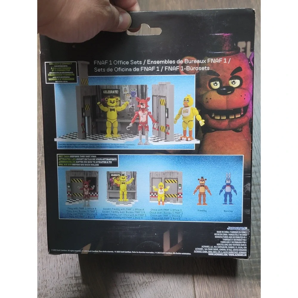 Five Nights at Freddys Chica with Office Action‎ Figure Set Jazwares FNF0025 New
